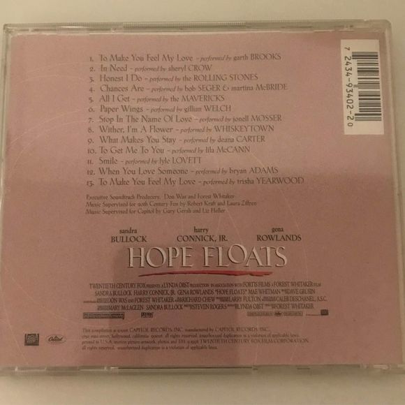 Hope floats music cd from the motion picture - Picture 3 of 5